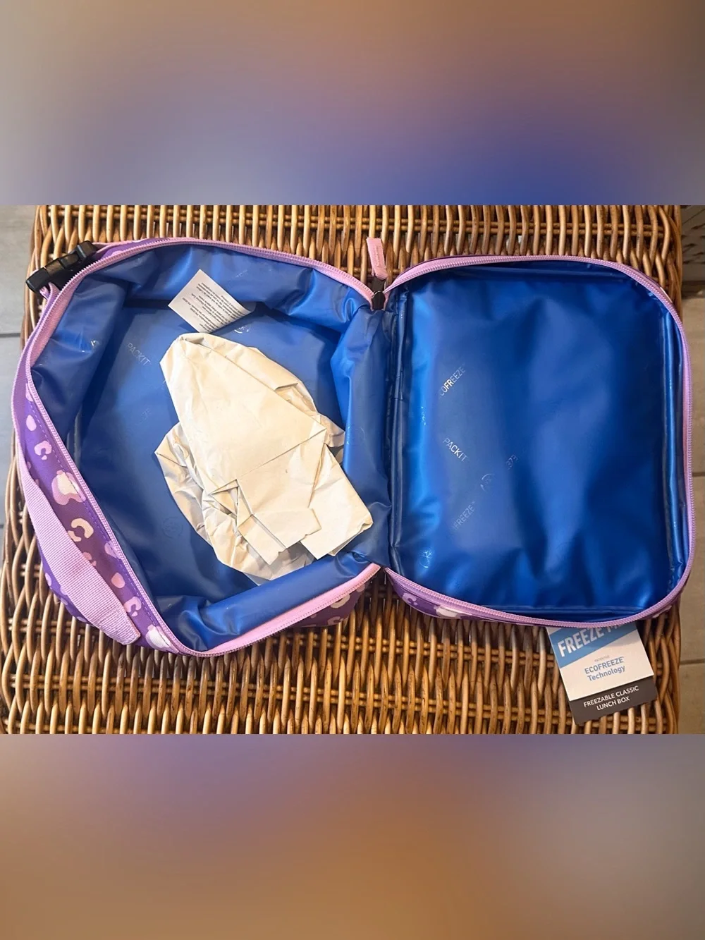 PackIt Freezable, Reusable Lunch Box built in ice packs